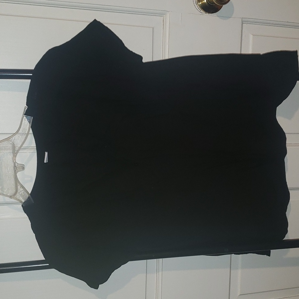 old navy black blouse